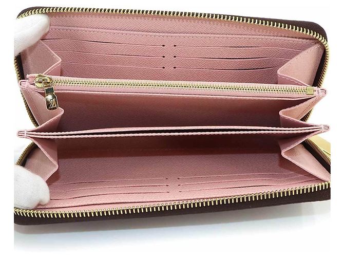 Cartera Zippy Monogram Louis Vuitton Rosa Monograma - vista 7