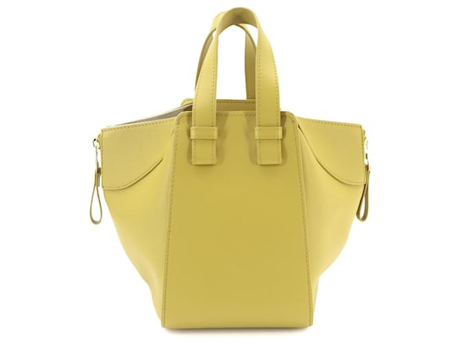 Borsa Loewe Hammock Compact Giallo - vista 3
