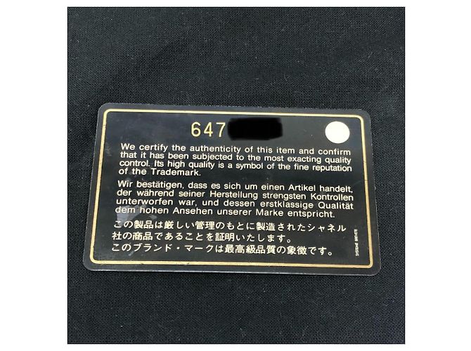 Chanel A01998 CC Coco Mark Vertical Vanity Bag Nero - vista 16