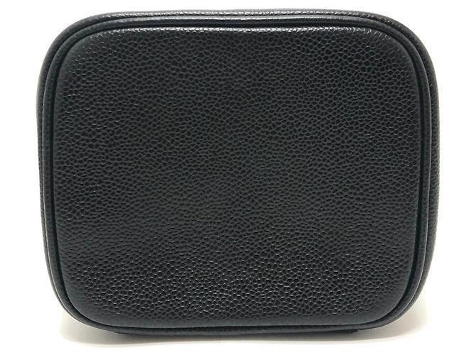Chanel A01998 CC Coco Mark Vertical Vanity Bag Nero - vista 5