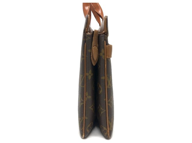 Borsa Louis Vuitton Brown Monogram Marrone - vista 3