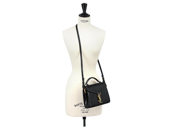 Borsa 2-way Saint Laurent Cassandra Mini Nero - vista 11