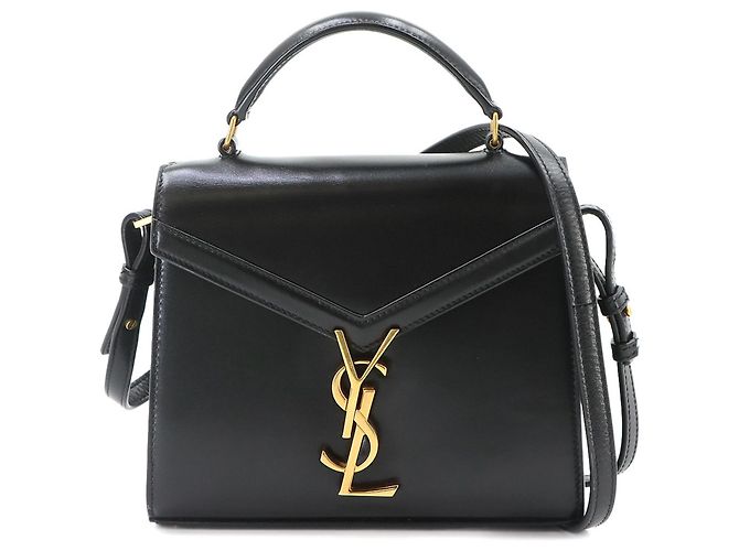 Borsa 2-way Saint Laurent Cassandra Mini Nero - vista 2