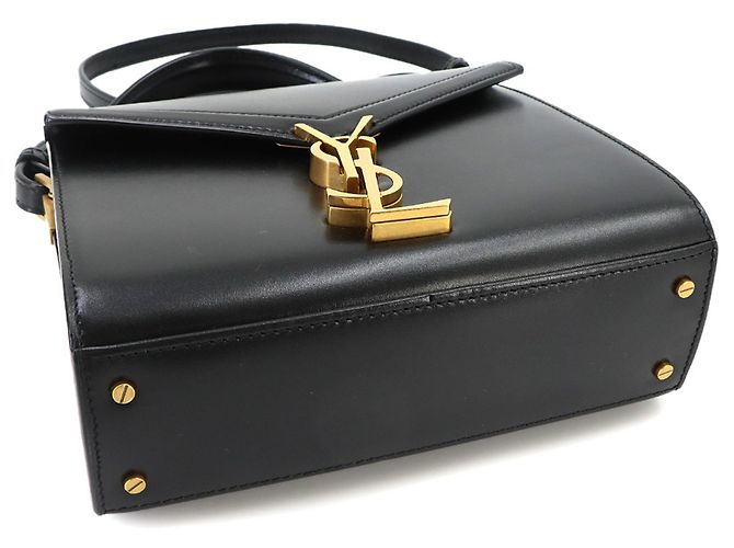 Borsa 2-way Saint Laurent Cassandra Mini Nero - vista 5