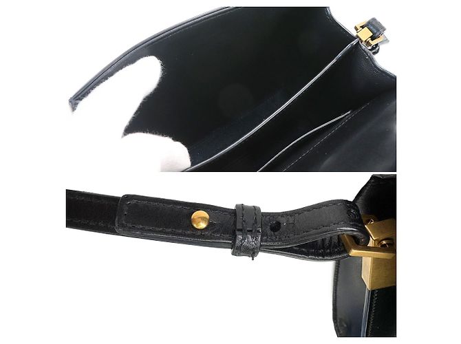 Borsa 2-way Saint Laurent Cassandra Mini Nero - vista 9