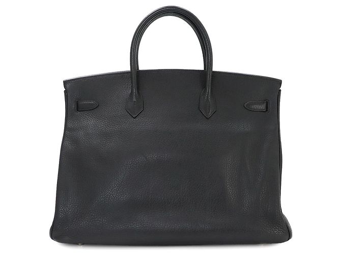 Hermès Borsa Hermes Birkin 40 in pelle Togo nera Nero - vista 2