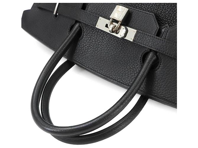 Hermès Borsa Hermes Birkin 40 in pelle Togo nera Nero - vista 5
