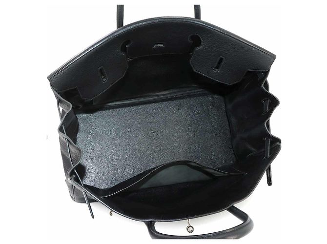 Hermès Borsa Hermes Birkin 40 in pelle Togo nera Nero - vista 6