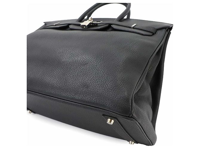 Hermès Borsa Hermes Birkin 40 in pelle Togo nera Nero - vista 8
