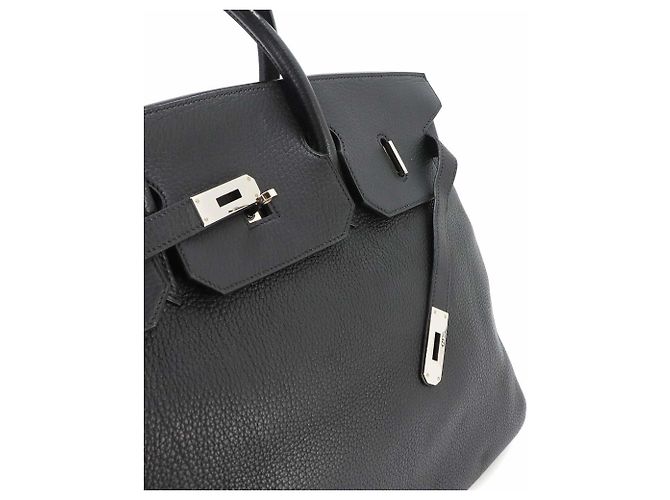 Hermès Borsa Hermes Birkin 40 in pelle Togo nera Nero - vista 9
