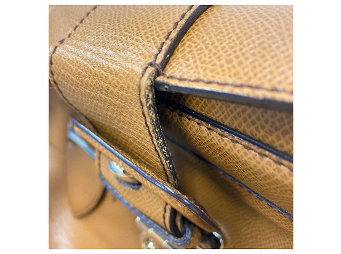 Borsa Tote Salvatore Ferragamo Gancini Marrone - vista 11