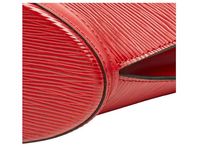 Borsa Louis Vuitton Epi Saint Jacques Rosso - vista 4