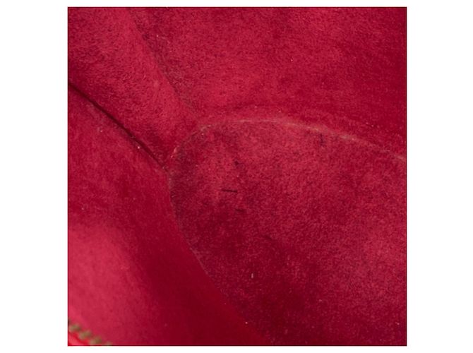Borsa Louis Vuitton Epi Saint Jacques Rosso - vista 8