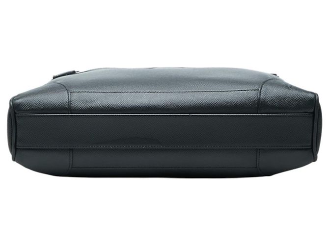 Borsa Business Louis Vuitton Taiga Igor Nero Grigio - vista 3