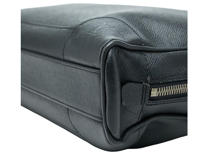 Borsa Business Louis Vuitton Taiga Igor Nero Grigio - vista 4