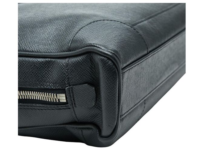 Borsa Business Louis Vuitton Taiga Igor Nero Grigio - vista 5