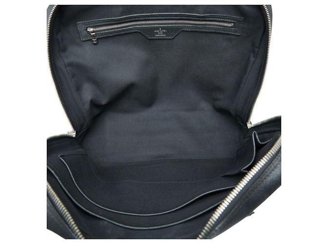 Borsa Business Louis Vuitton Taiga Igor Nero Grigio - vista 6