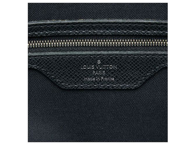 Borsa Business Louis Vuitton Taiga Igor Nero Grigio - vista 8