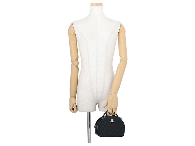 Borsa Chanel Matelassé Black Nero - vista 4