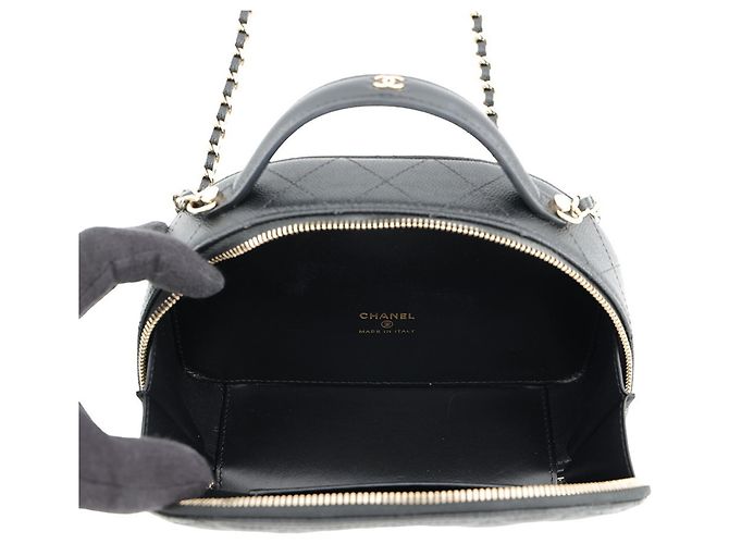 Borsa Chanel Matelassé Black Nero - vista 6