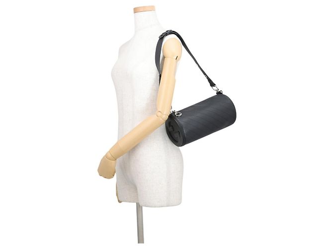 Borsa a tracolla piccola in pelle Gucci Blondie Nero - vista 4