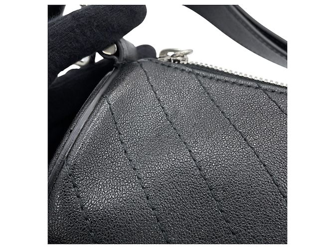 Borsa a tracolla piccola in pelle Gucci Blondie Nero - vista 6