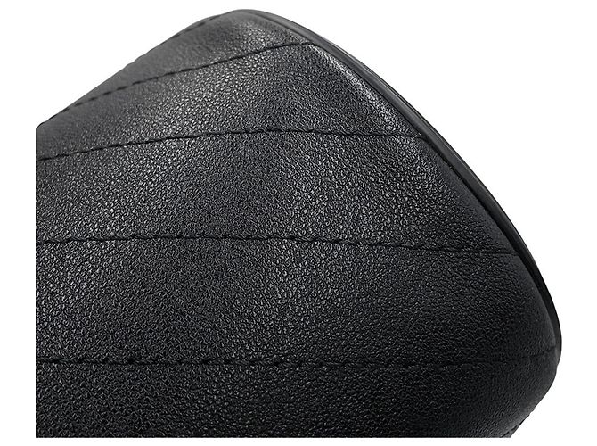 Borsa a tracolla piccola in pelle Gucci Blondie Nero - vista 7