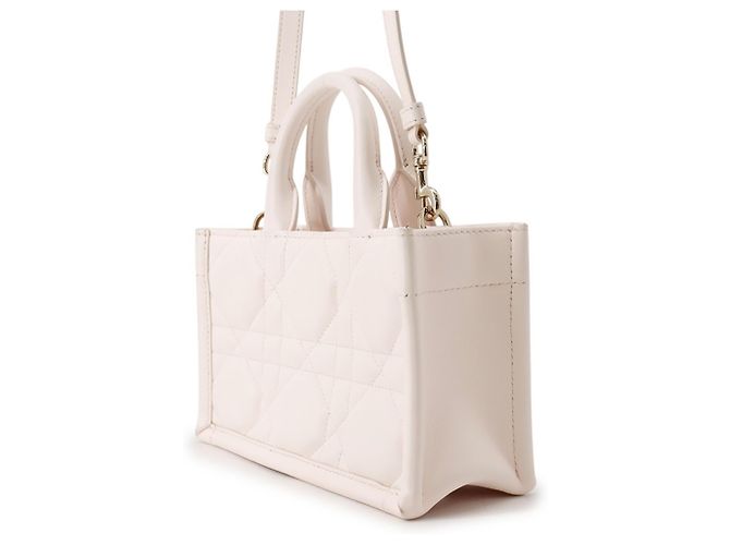 Borsa a mano Christian Dior Macro Cannage Book Tote Mini Rosa - vista 2