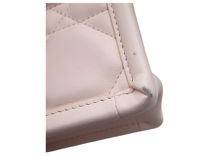 Borsa a mano Christian Dior Macro Cannage Book Tote Mini Rosa - vista 7