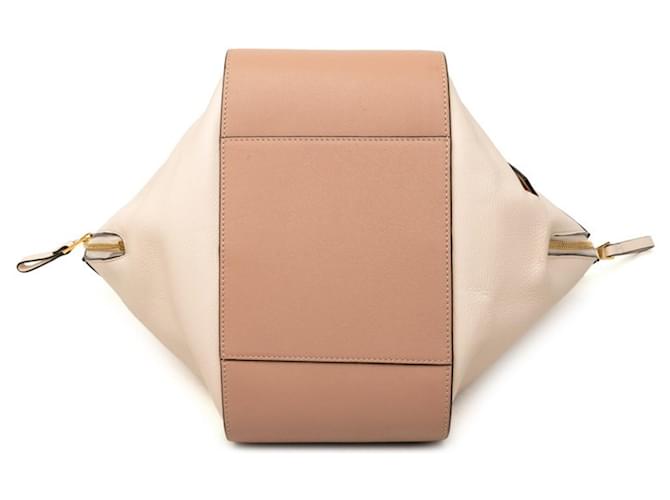 Borsa Loewe Anagram Hammock Beige - vista 3