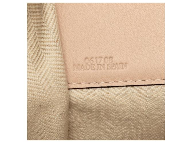 Borsa Loewe Anagram Hammock Beige - vista 6