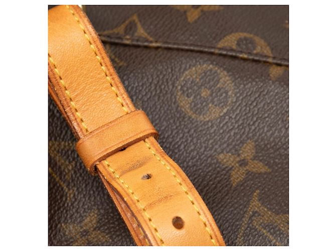 Zaino Louis Vuitton Monogram Montsouris GM Marrone - vista 6