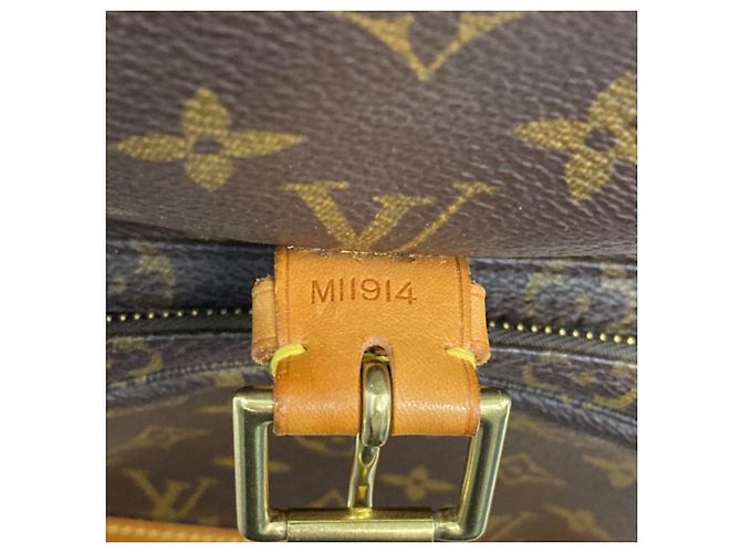 Zaino Louis Vuitton Monogram Montsouris GM Marrone - vista 8