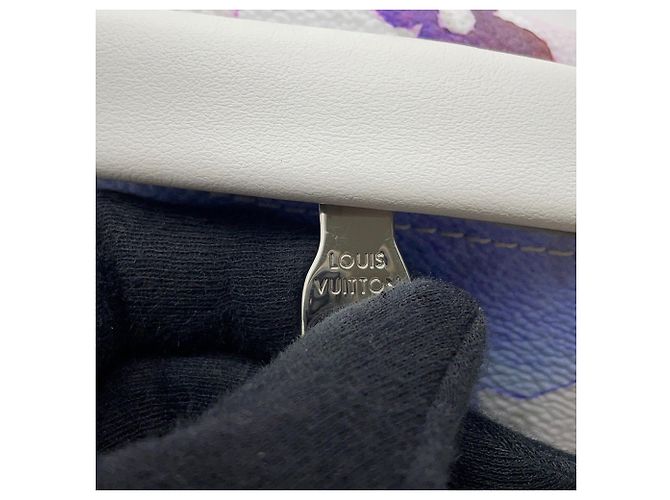 Louis Vuitton Monogram Watercolor Discovery Bumbag PM Bianco Multicolore - vista 6