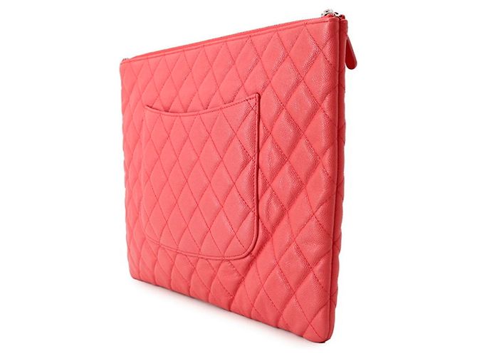 Borsa a pochette Chanel Matelassé Rosa - vista 2