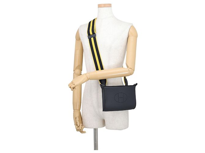 Hermès Borsa a tracolla Hermes Videpoche Caban - vista 4