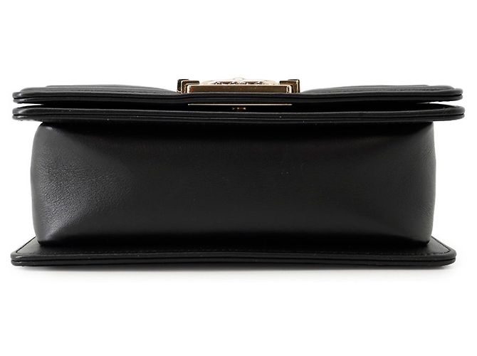 Borsa a tracolla Chanel Black Matelasse Nero - vista 3