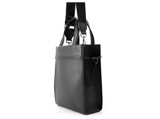Borsa a mano Fendi Go-to Shopper Small Nero - vista 2