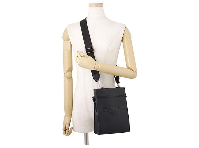 Borsa a mano Fendi Go-to Shopper Small Nero - vista 5