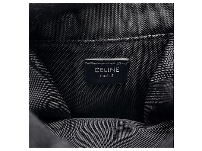 Céline Celine Shoulder Pouch Schwarz Weiß - Ansicht 12