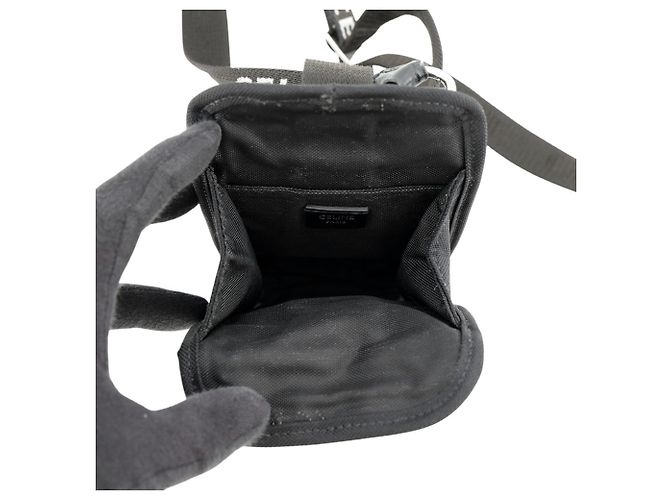 Céline Celine Shoulder Pouch Schwarz Weiß - Ansicht 5