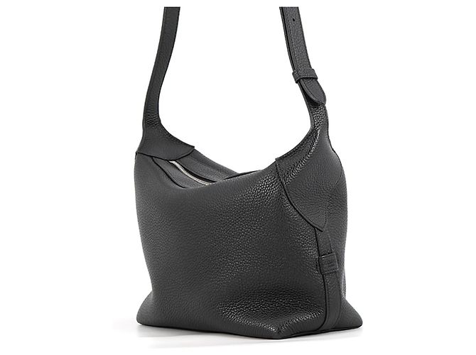 Céline Borsa a tracolla in pelle Celine Nero - vista 2
