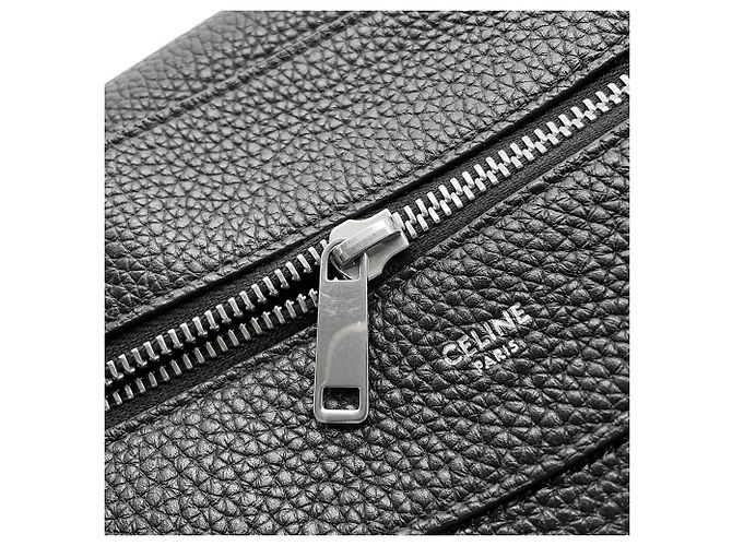 Céline Borsa a tracolla in pelle Celine Nero - vista 9