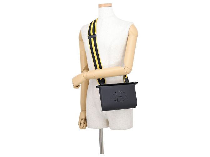 Hermès Borsa a tracolla Hermes Videpoche Caban - vista 4