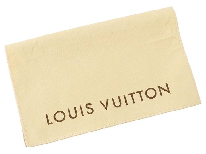 Louis Vuitton Damier Ebene Pochette Rosso - vista 10