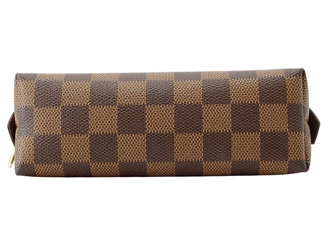 Louis Vuitton Damier Ebene Pochette Rosso - vista 3
