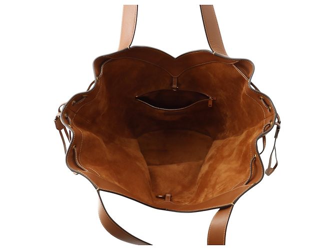 Borsa Tote Yves Saint Laurent Paris Marrone - vista 5