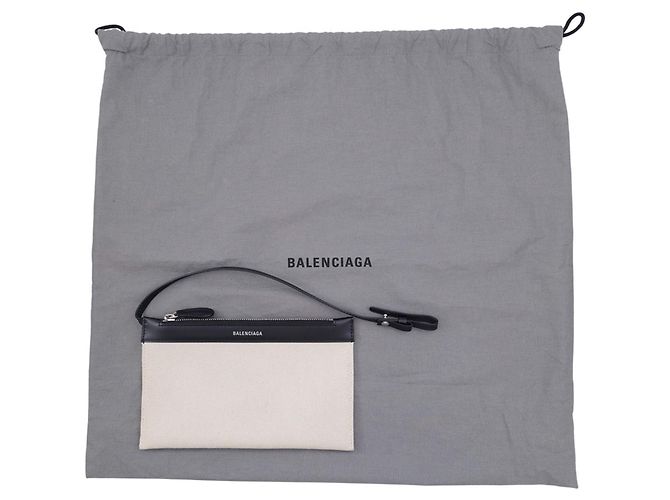 Borsa Cabas S Balenciaga Navy Nero - vista 17
