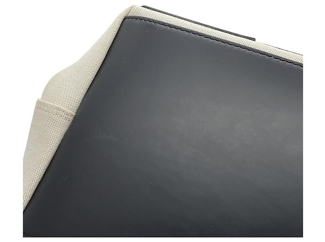 Borsa Cabas S Balenciaga Navy Nero - vista 9