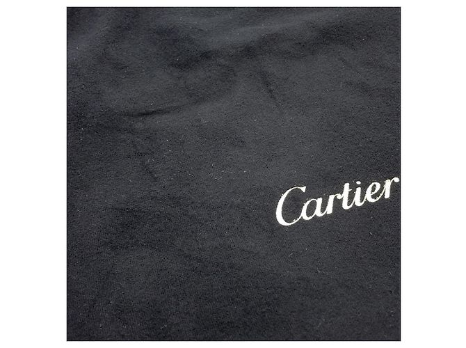Borsa a tracolla Cartier Cabochon in pelle Bordò - vista 12